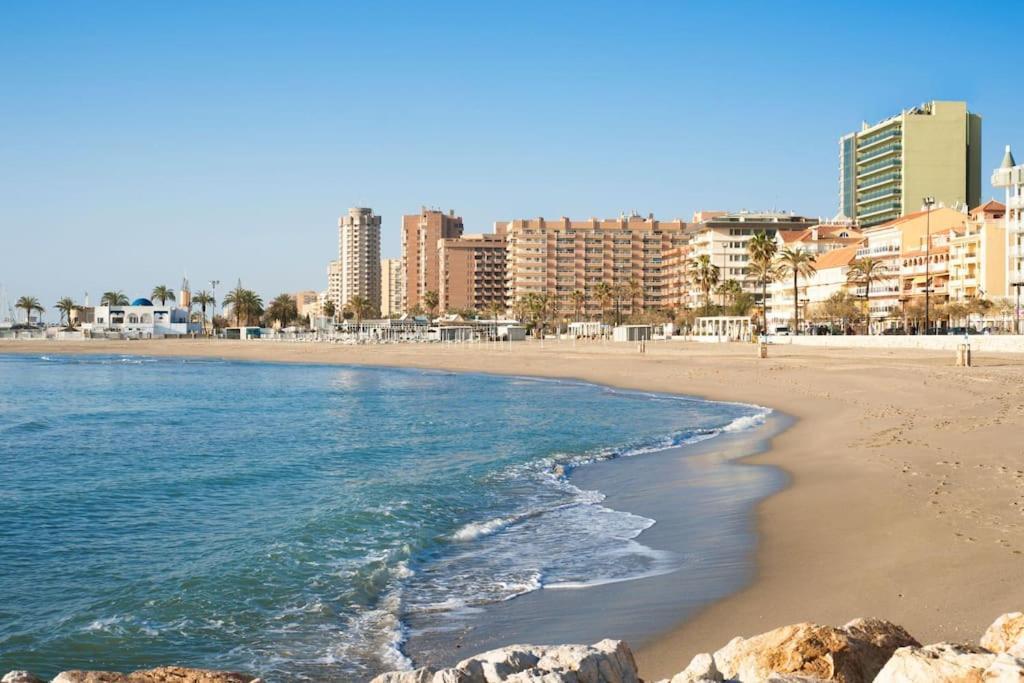 Appartement Lux 2 Kmr App Stella Blanca Met Zwembaden Airco En Zeezicht à Fuengirola Extérieur photo