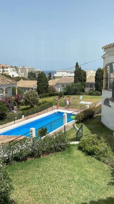 Appartement Lux 2 Kmr App Stella Blanca Met Zwembaden Airco En Zeezicht à Fuengirola Extérieur photo