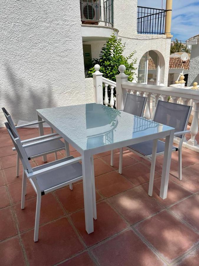 Appartement Lux 2 Kmr App Stella Blanca Met Zwembaden Airco En Zeezicht à Fuengirola Extérieur photo