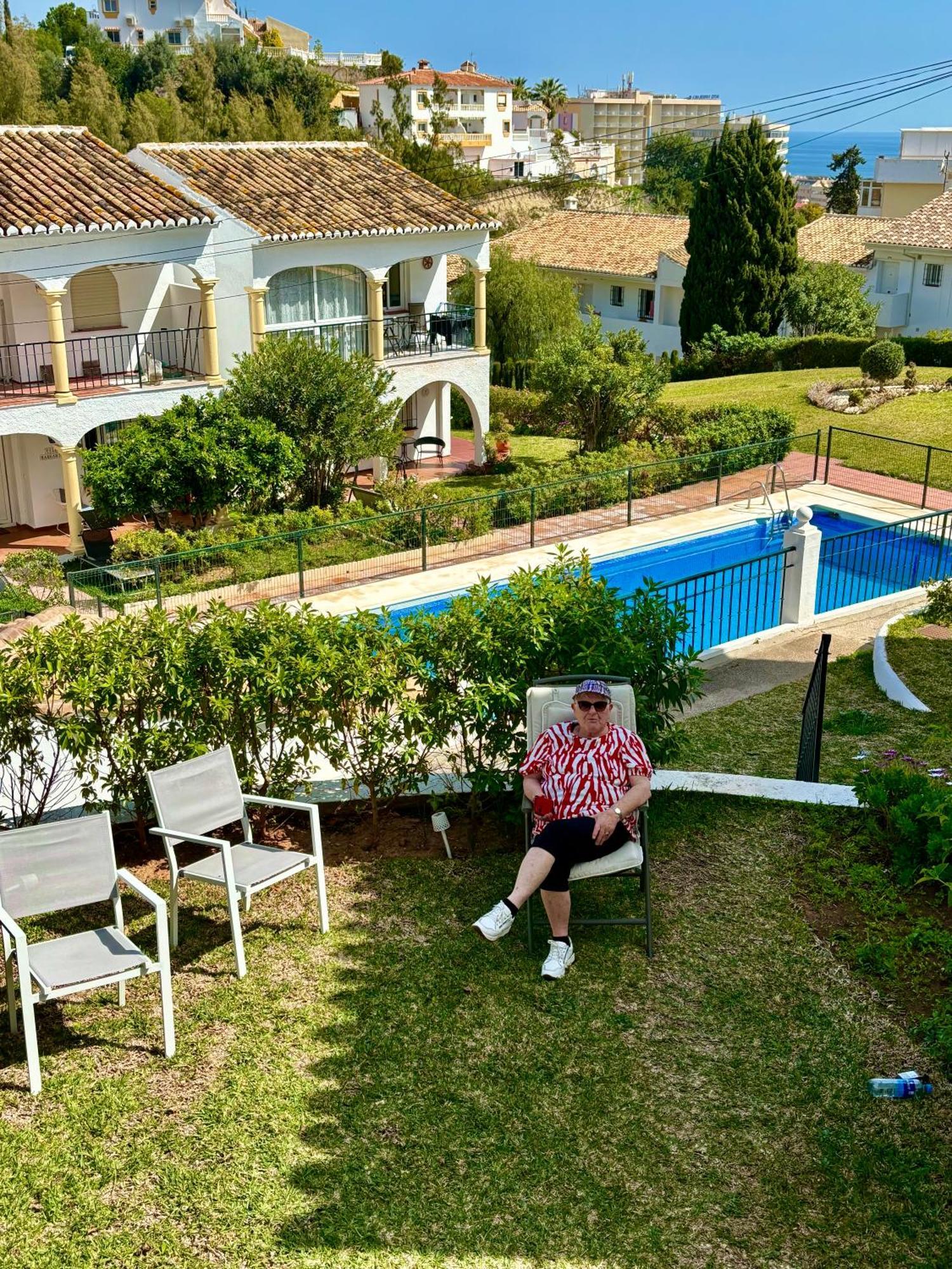 Appartement Lux 2 Kmr App Stella Blanca Met Zwembaden Airco En Zeezicht à Fuengirola Extérieur photo